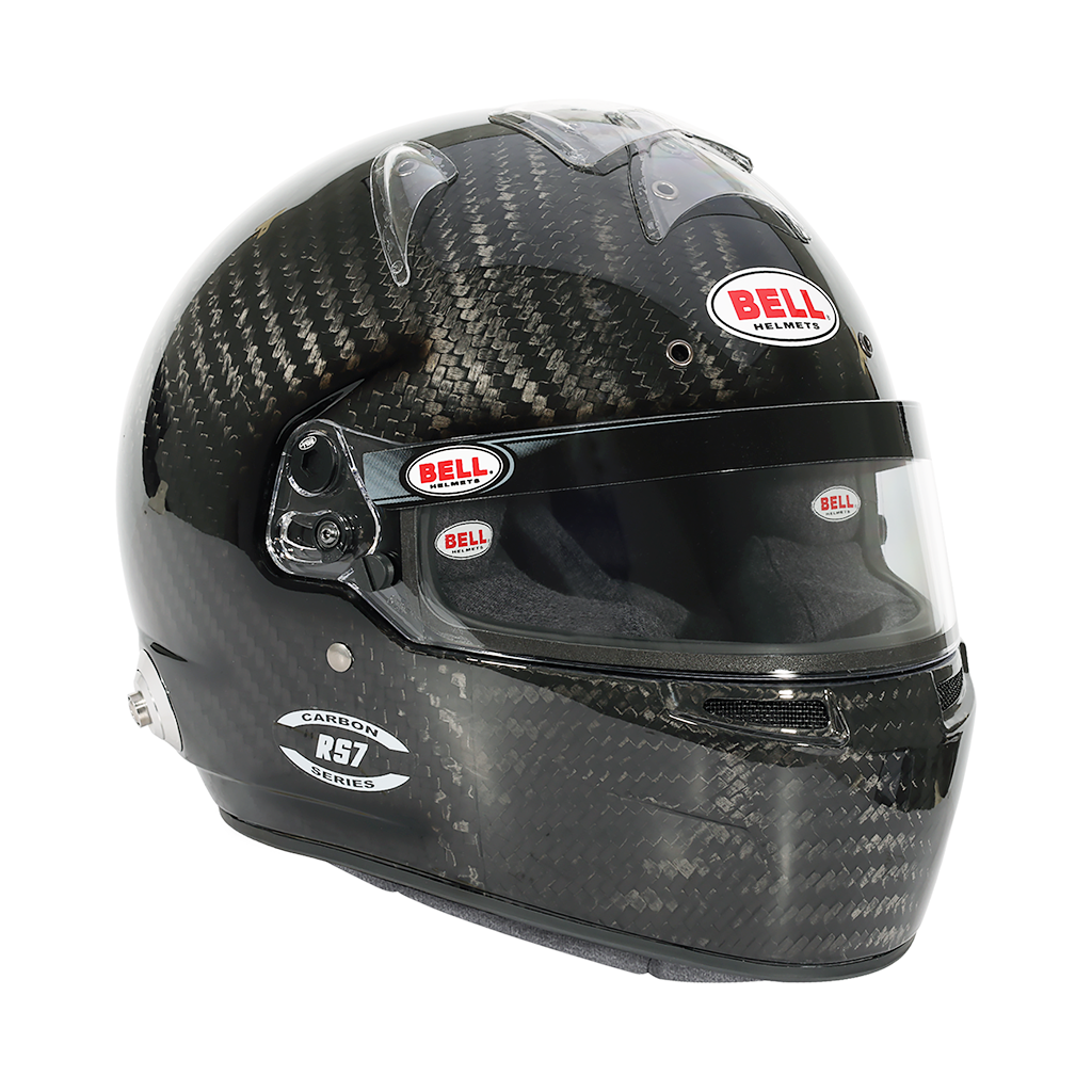 Bell RS7 SA2025 Carbon Fiber Helmet Right Profile Image