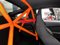 Thumbnail for CMS Performance roll bar harness bar half cage for the S197 Mustang GT track days and HPDE safety