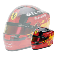 Thumbnail for Bell HP77 2024 Carlos Sainz 1:2 Mini Helmet