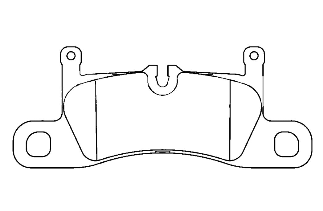 Carbotech CT1655 Brake Pads | Porsche Rear