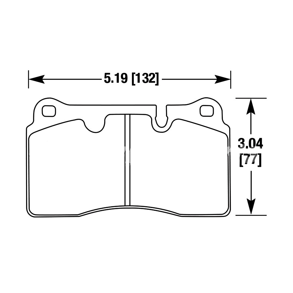 Carbotech CT1165ZR Brake Pads - Corvette ZR1 (C6)