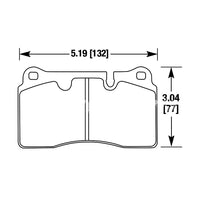 Thumbnail for Carbotech CT1165ZR Brake Pads - Corvette ZR1 (C6)