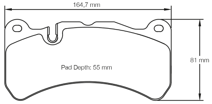 Carbotech CT1365 Brake Pad Image