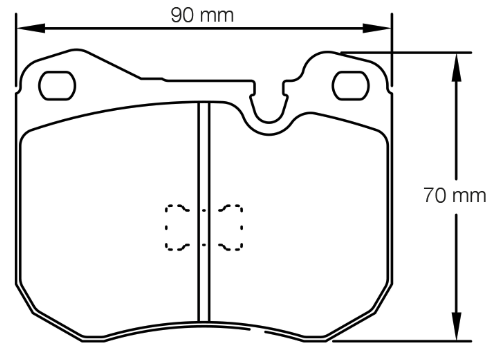 Carbotech CT251 Brake Pad Fitment Image