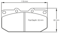 Thumbnail for Carbotech CT460 Brake Pad Image