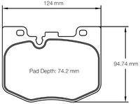 Thumbnail for Carbotech CT888 Brake Pad Image