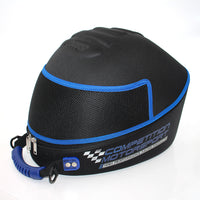 Thumbnail for CMS Performance racing helmet bag side profile with zippered closure and logo image