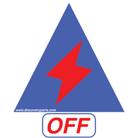 Thumbnail for Battery Disconnect Electrical Kill Switch Decal