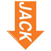 Thumbnail for Jack Decal (Black on White)