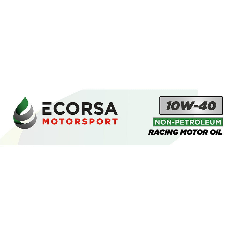 ECORSA Motorsports 10W-40 Non-Petroleum Racing Engine Oil
