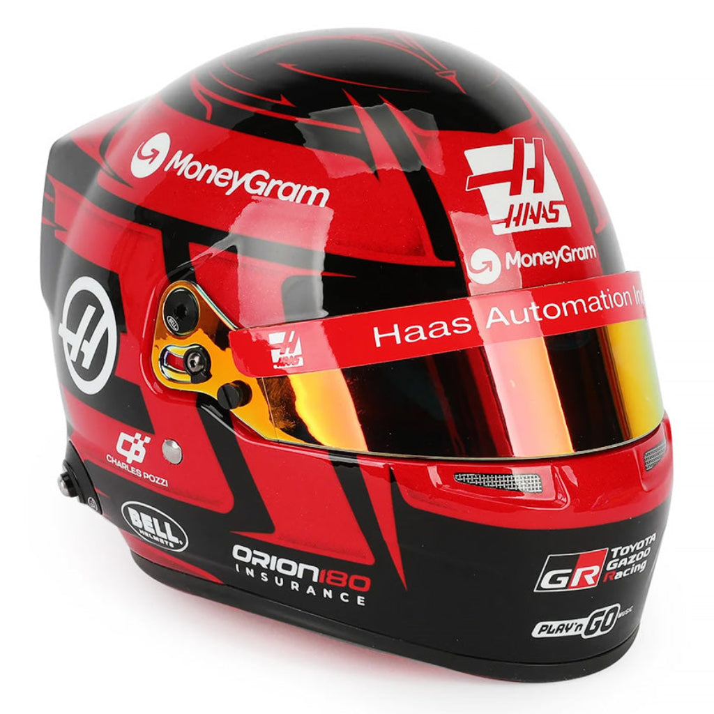 Bell HP77 Esteban Ocon 1:2 Scale F1 Mini Helmet | Haas 2025 F1 Season