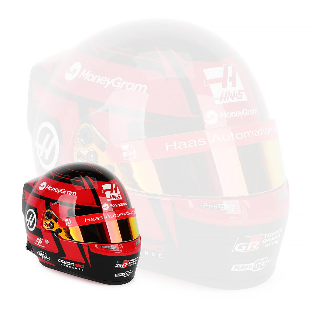 Bell HP77 Esteban Ocon 1:2 Scale F1 Mini Helmet | Haas 2025 F1 Season