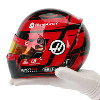 Thumbnail for Bell HP77 Esteban Ocon 1:2 Scale F1 Mini Helmet | Haas 2025 F1 Season