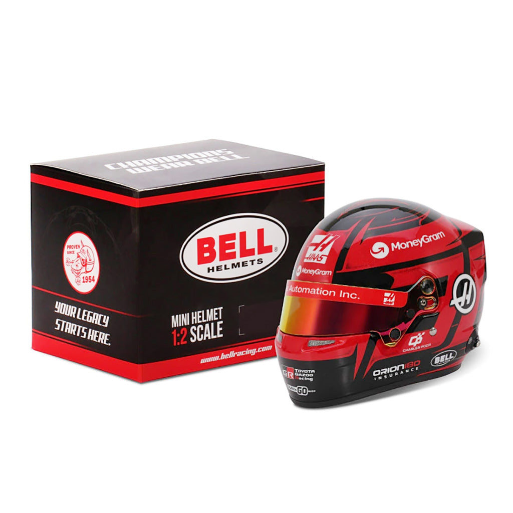 Bell HP77 Esteban Ocon 1:2 Scale F1 Mini Helmet | Haas 2025 F1 Season