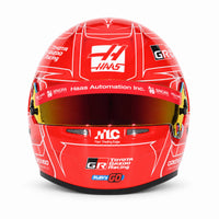 Thumbnail for Bell Esteban Ocon 2026 Haas F1 mini helmet front view