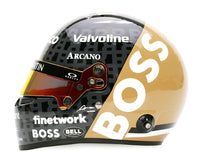 Thumbnail for Bell HP77 2024 Fernando Alonso Silverstone GP 1:2 Mini Helmet