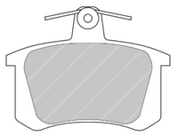 Thumbnail for Ferodo 11 FCP0596 Brake Image