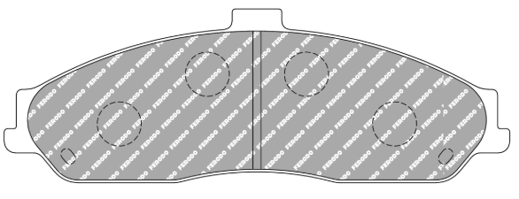 Ferodo 11 FCP1553 Brake Image