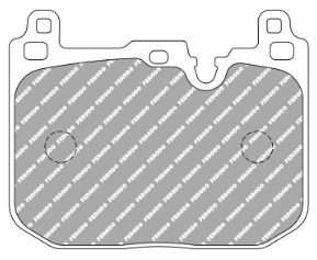 Ferodo 11 FCP4872 Brake Image