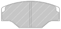 Thumbnail for Ferodo 11 FRP0201 Brake Image