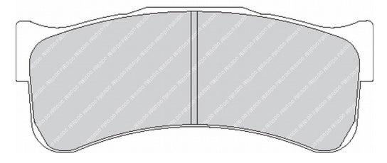 Ferodo_FRP3110GB_Brake_Pad_Shape_Image