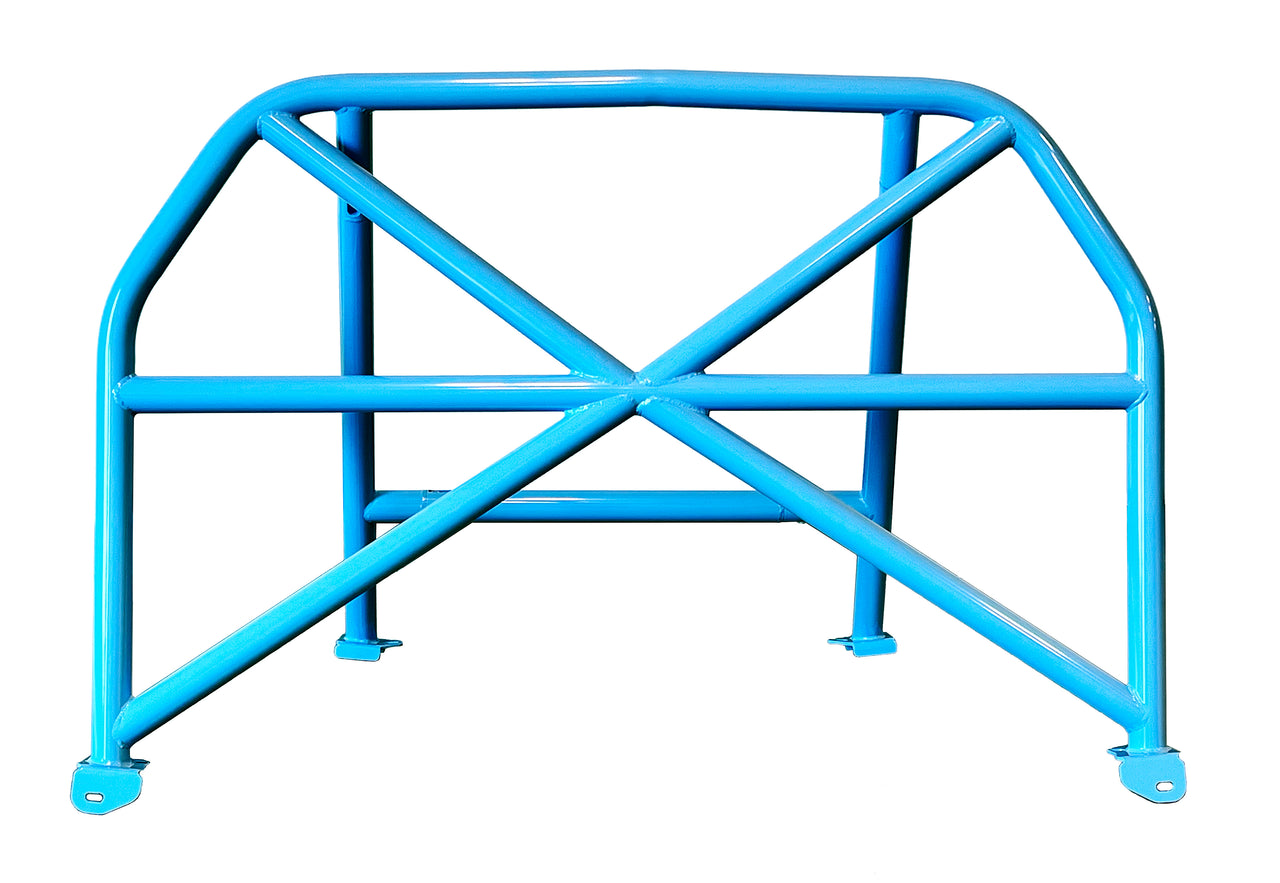 CMS Performance custom color powder coat BMW M2 G87 roll bar roll cage half cage for race track