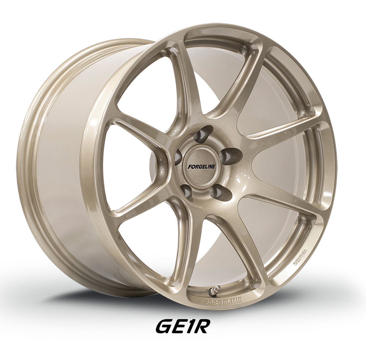 Hampton Gold Forgeline GE1R forged motorsports wheel for Porsche Cayman GT4 the best for track days and HPDE events