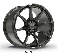 Thumbnail for Forgeline GE1R 5-lug monoblock forged racing wheel in Satin Black for Porsche Cayman GT4