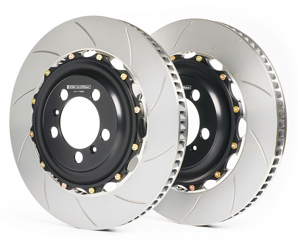 A1-166 Girodisc 2pc Front Brake Rotors Honda FK2 FK8 FL5 Civic Type R -