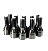 Thumbnail for Titanium Wheel lug Bolts for Lamborghini Urus Gray set of 10 Thread Image