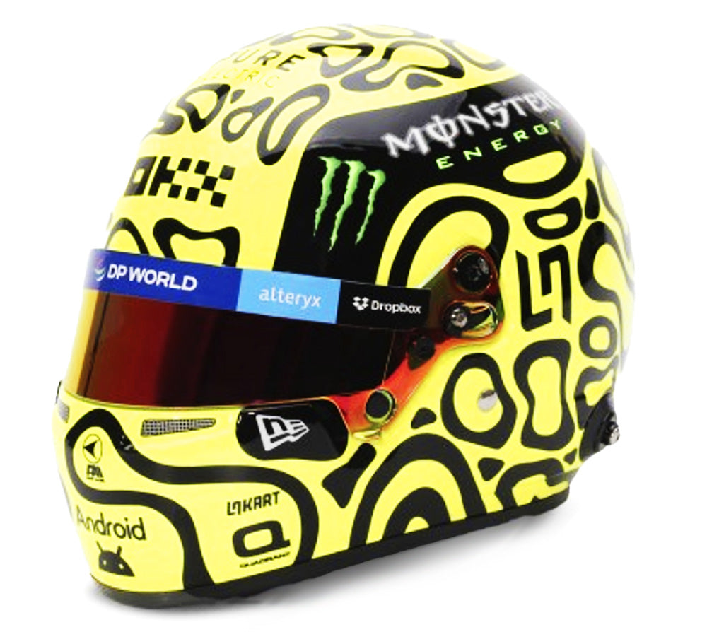 Bell HP77 2024 Lando Norris 1:2 Mini Helmet