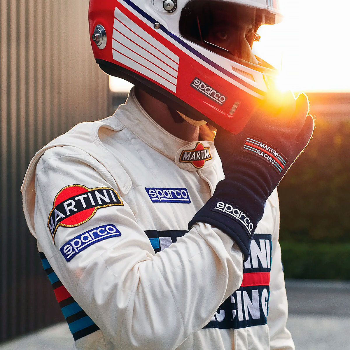 Sparco Martini Replica Driver Race Suit (FIA 8856-2018)