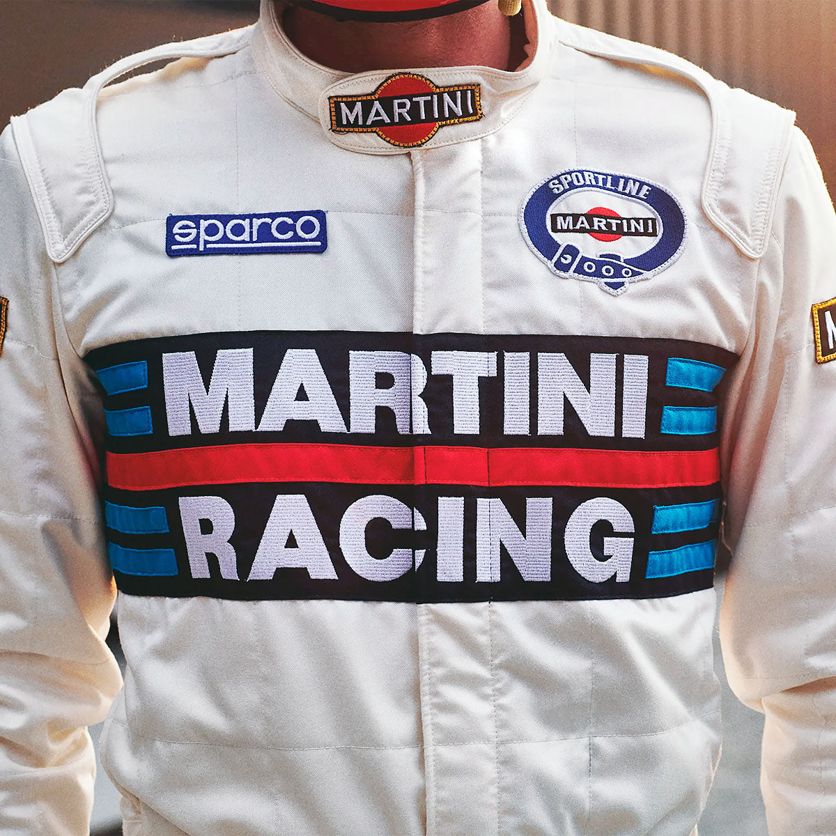 Sparco Martini Replica Driver Race Suit (FIA 8856-2018)