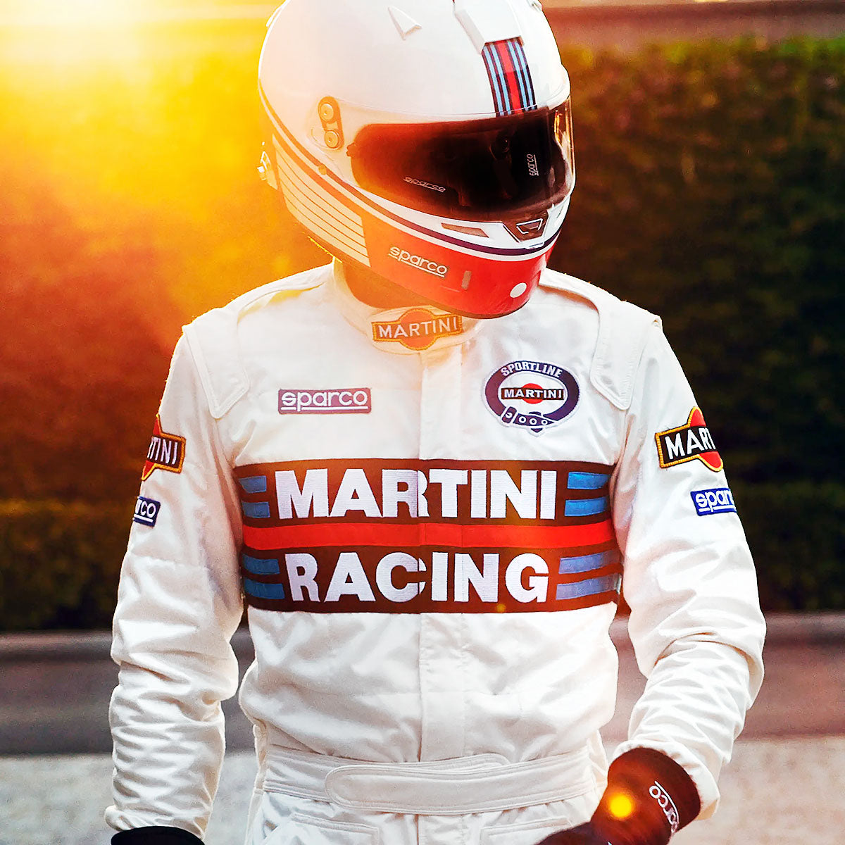 Sparco Martini Replica Driver Race Suit (FIA 8856-2018)