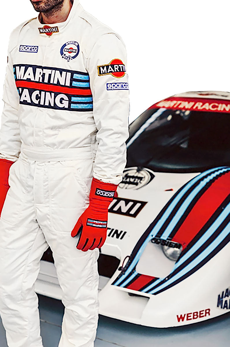 Sparco Martini Replica Driver Race Suit (FIA 8856-2018)