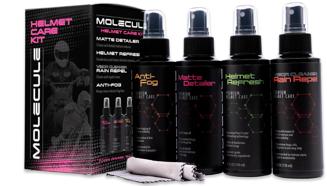 Molecule Matte Helmet Care Kit