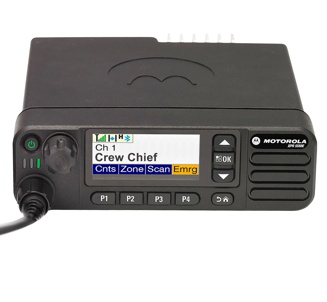 Motorola XPR 5550E Digital DSP Two-Way Radio AAM28QNN9RA1 N –  DiscoveryParts