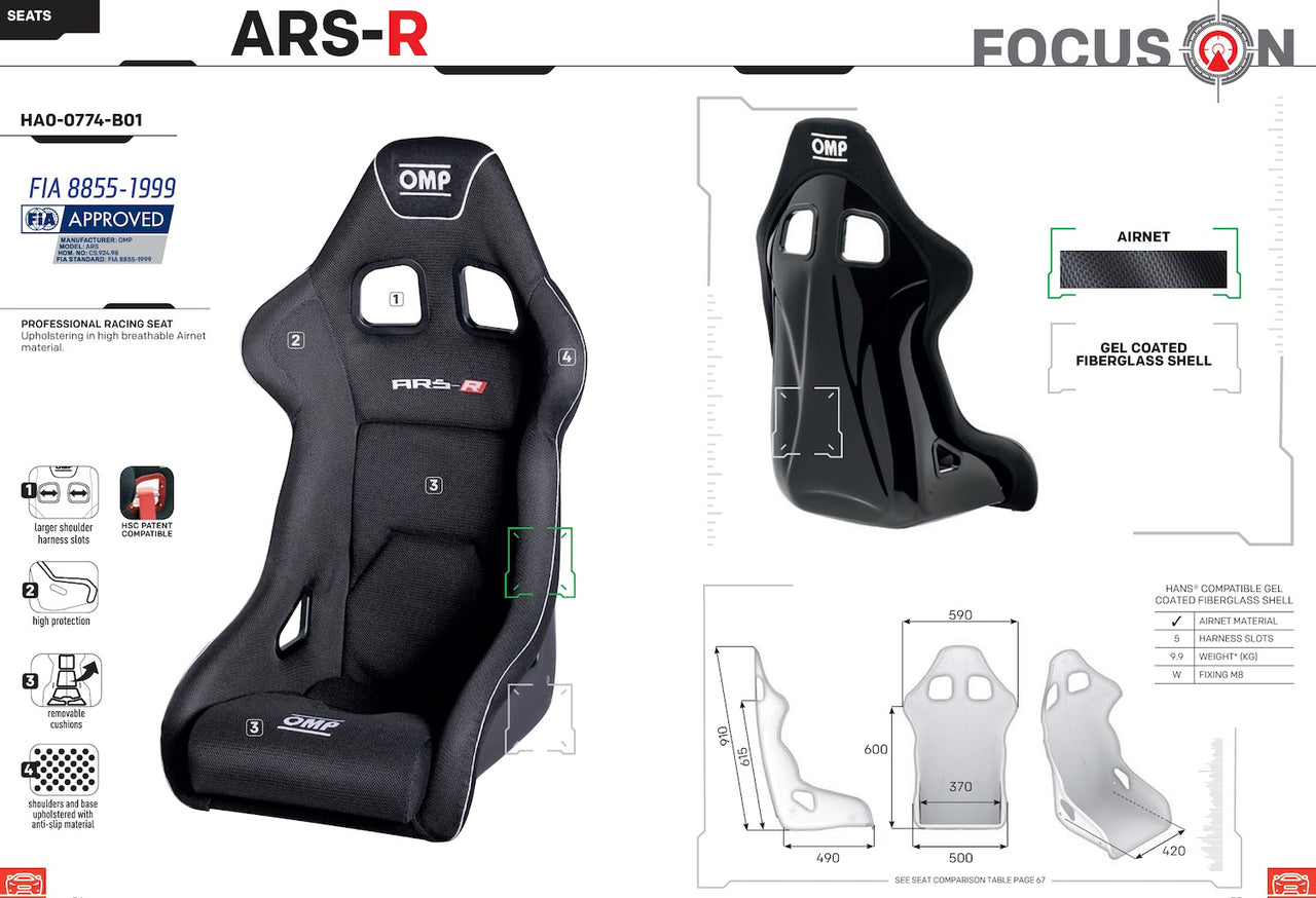 OMP-ARS-R-Race-Seat-Sale-image