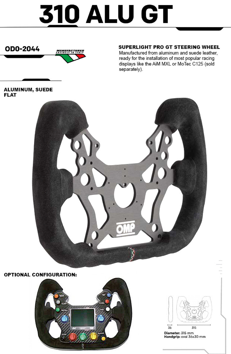 OMP GT/Formula 310 Steering Wheel