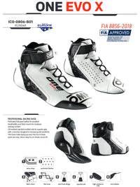 Thumbnail for OMP HPDE Track Day Kit | ONE Evo X Shoes & Gloves