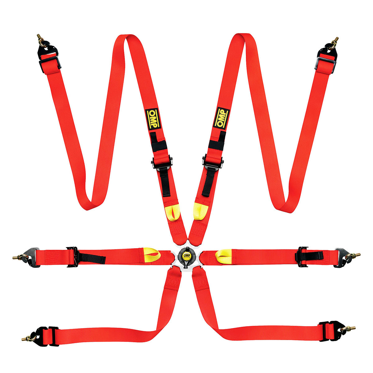OMP DA0-0208-A01-061 red First 2" FIA 8853-2016 harness Pull Up