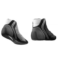 Thumbnail for OMP KS-XR black kart racing shoes for professionals rear view