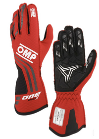 Thumbnail for OMP ONE EVO X AUTO RACING GLOVE RED IMAGE