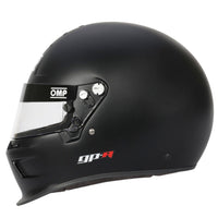 Thumbnail for OMP GP-A full face SA2025 racing helmet matte black