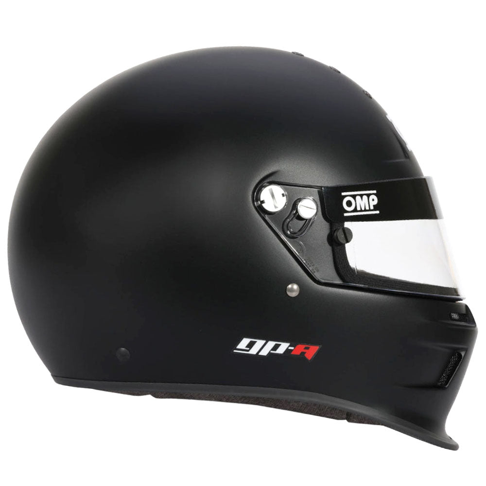 OMP GP-A full face SA2025 racing helmet matte black