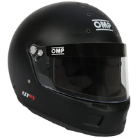 Thumbnail for OMP GT-EV Racing Helmet Black angle image