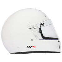 Thumbnail for OMP GT-EV Racing Helmet white right image