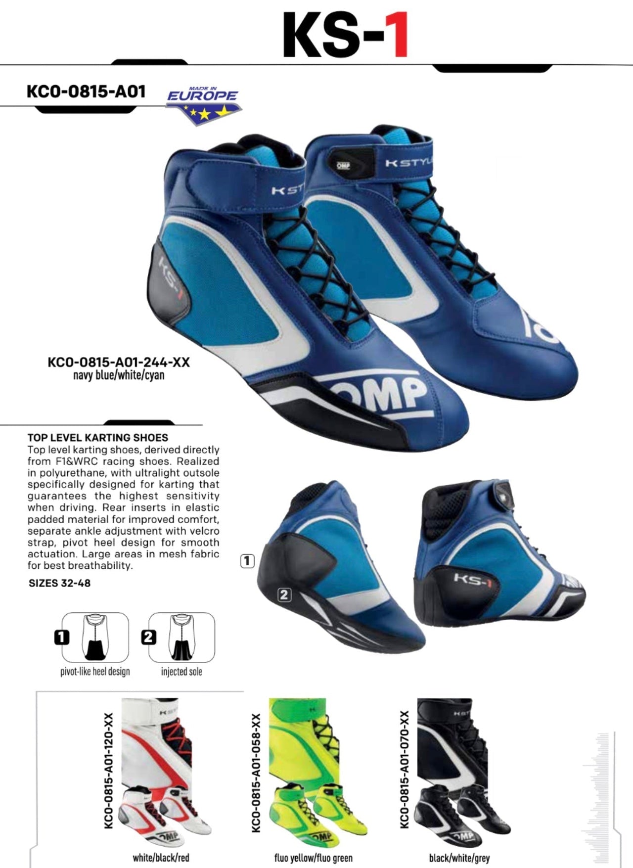 OMP_KS-1_Kart_Race_Shoe_Sale_Image
