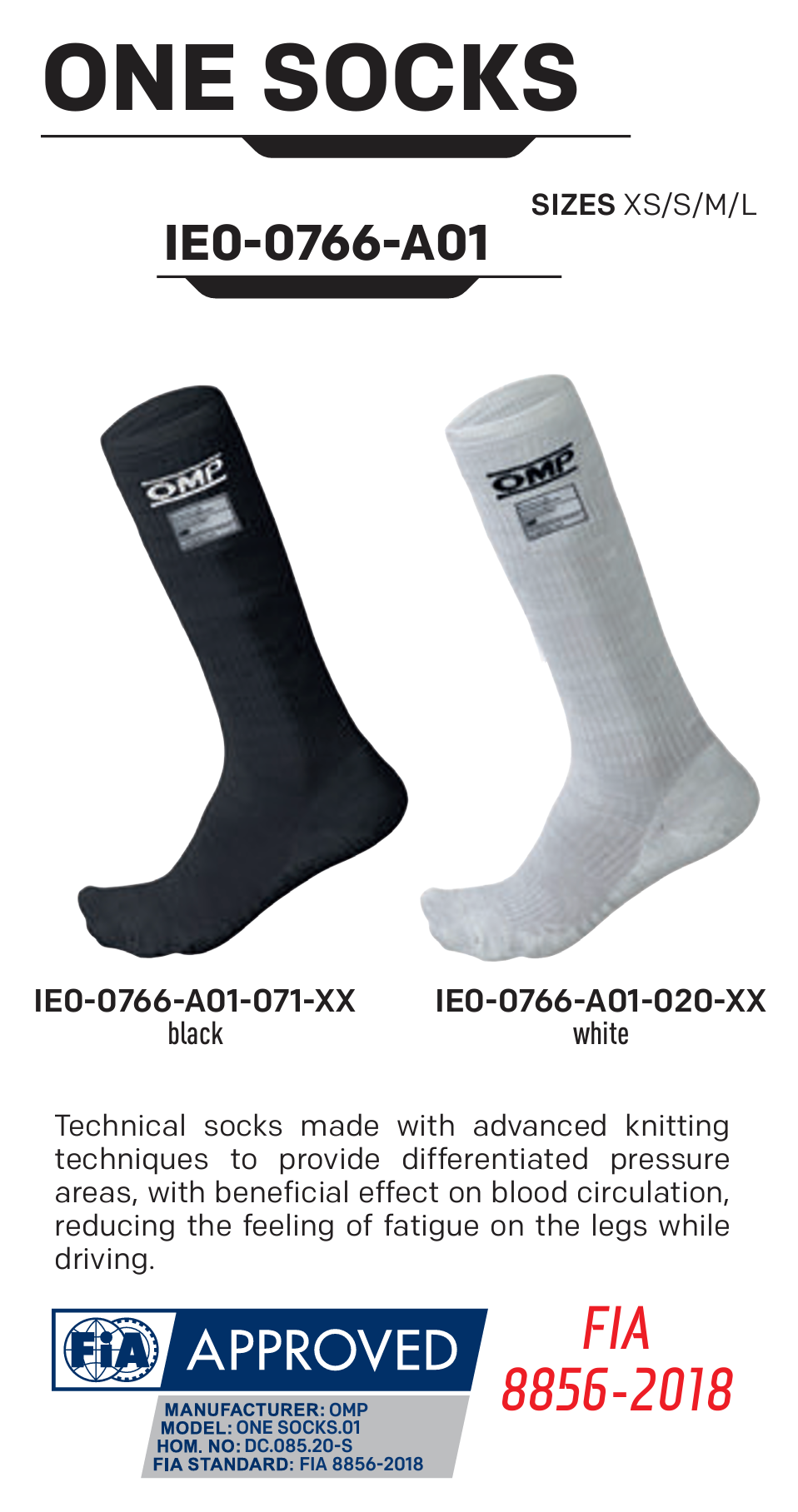 OMP ONE Nomex Socks