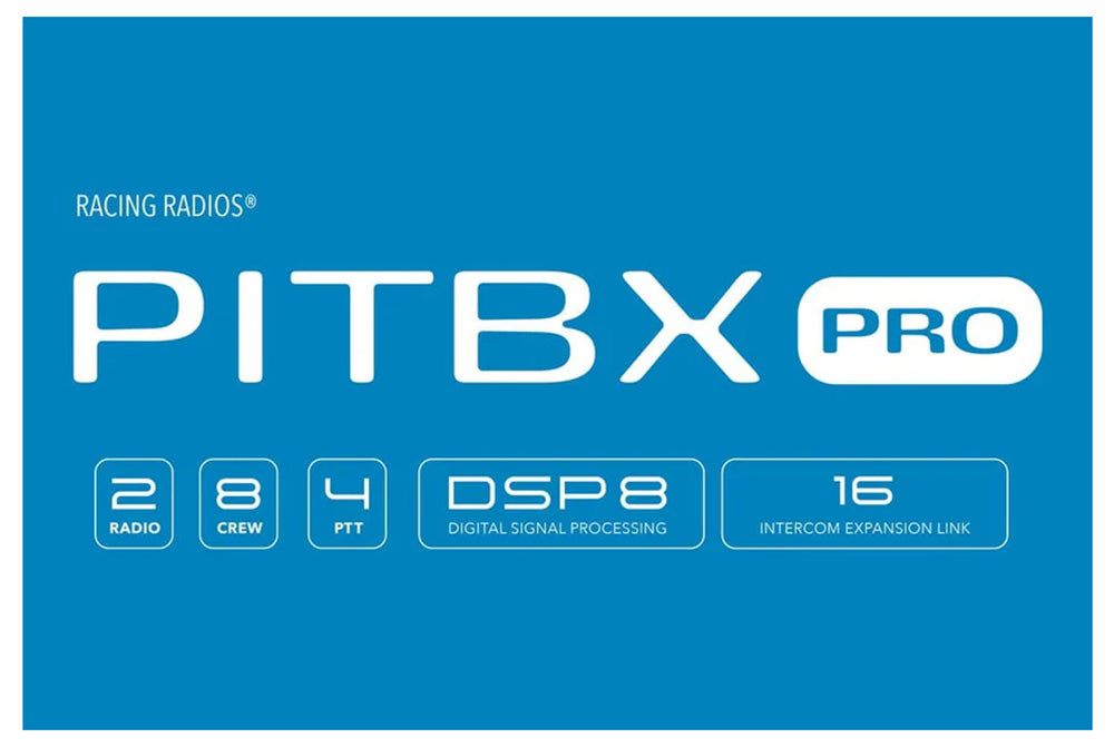 Racing Radios PITBX Pro Intercom System